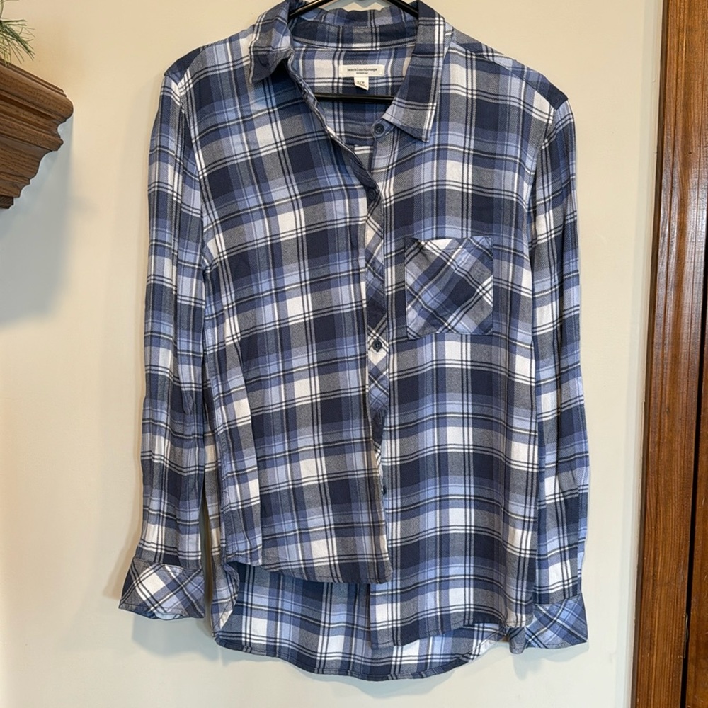Plaid button up